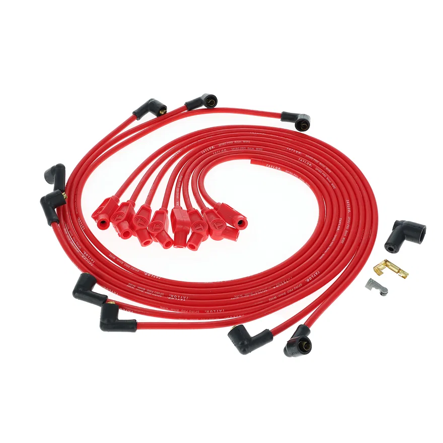 Taylor Cable 76231, 8mm RACE FIT SPIRO-PRO RED