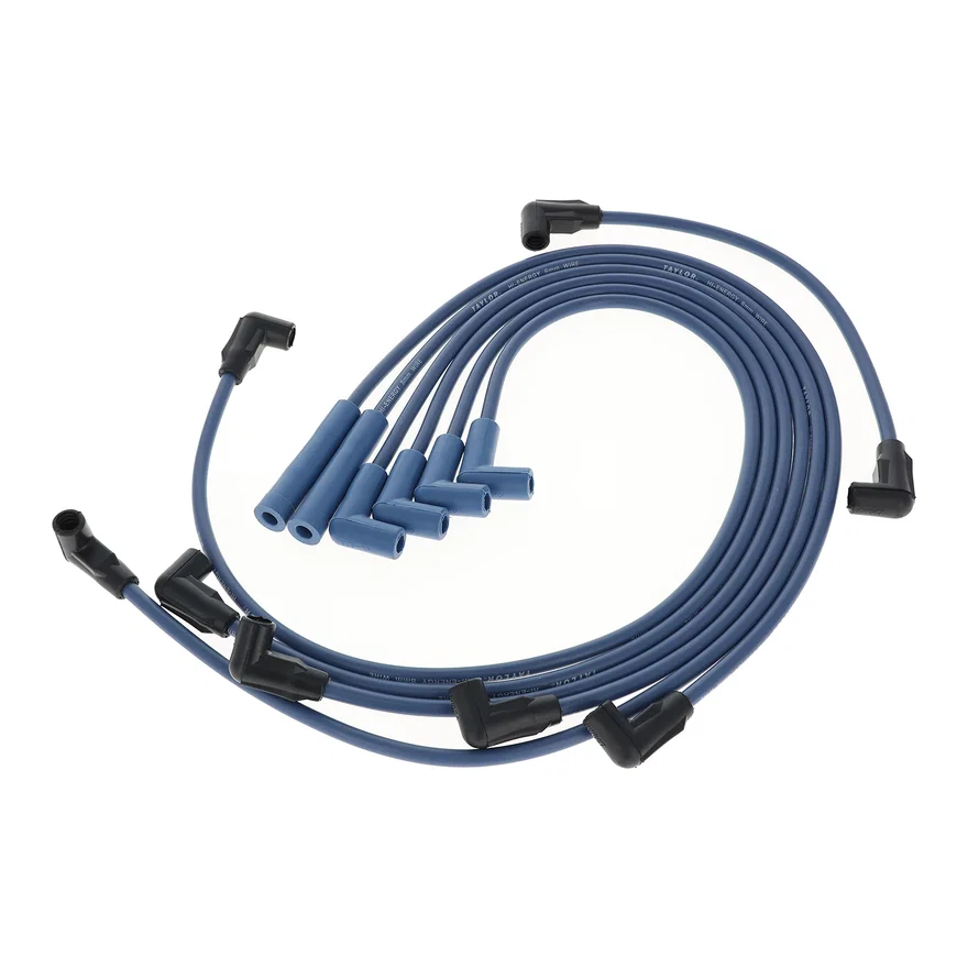 Taylor Cable 64632, HI-ENERGY CUSTOM 6 CYL BLUE