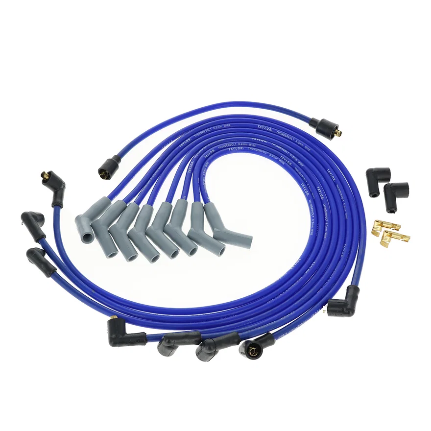 Taylor Cable 84662, Thundervolt 8.2 custom 8 cyl blue