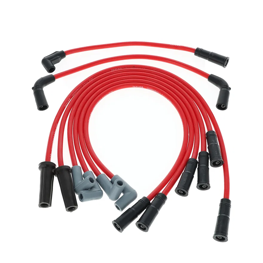 Taylor Cable 84235, Thundervolt 8.2 custom 6 cyl red