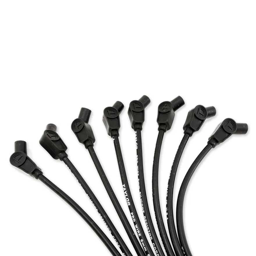 Taylor Cable 70053, Pro Wire Resistor Core Wire Set Universal 8 cyl 135 black