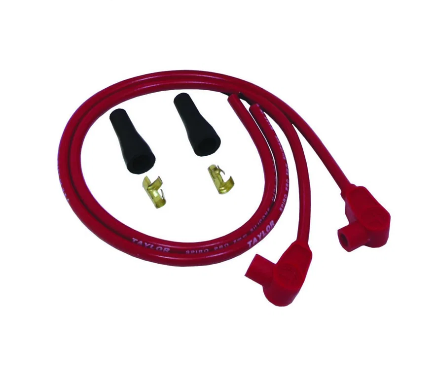 Taylor Cable 10251, 8mm Spiro-Pro red Motorcycle univ 90