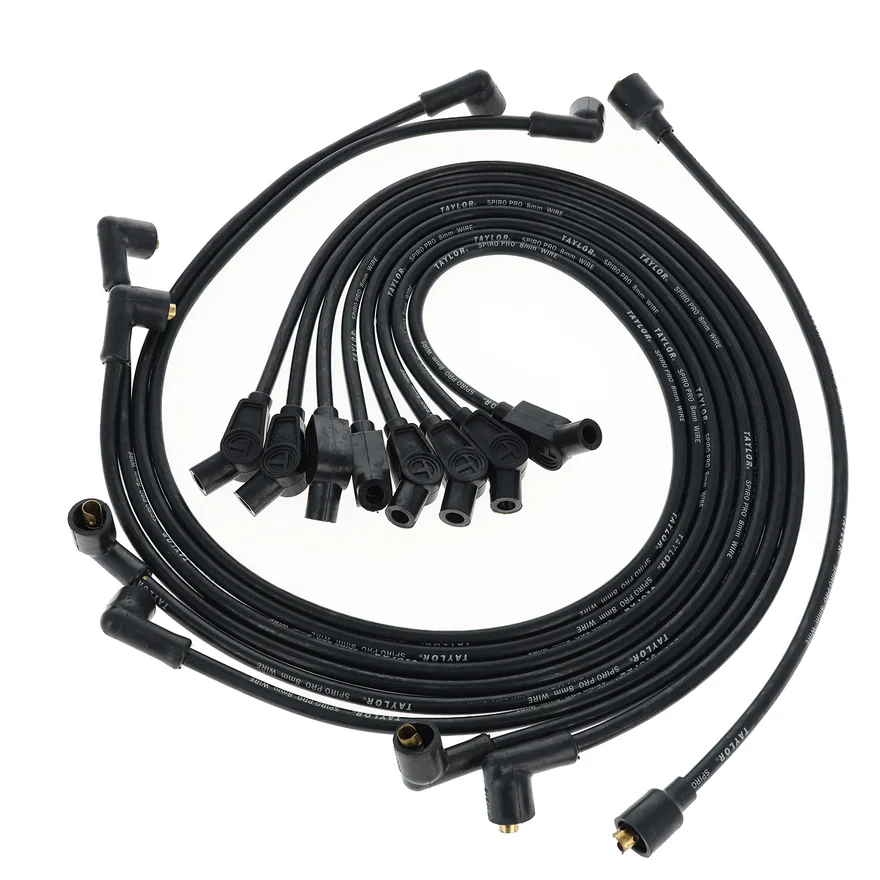 Taylor Cable 74003, 8mm Spiro-Pro custom 8 cyl black
