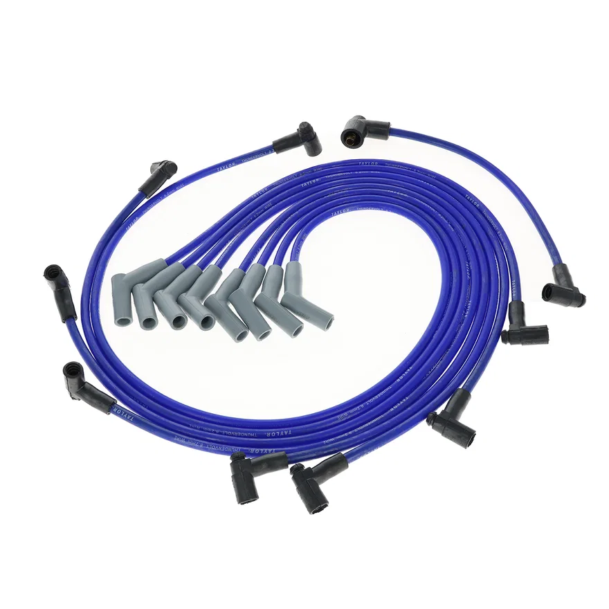 Taylor Cable 84604, Thundervolt 8.2 custom 8 cyl blue