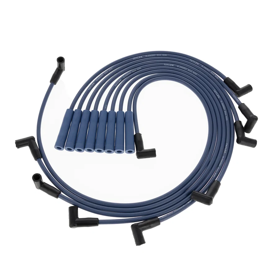 Taylor Cable 64676, HI-ENERGY CUSTOM 8 CYL BLUE