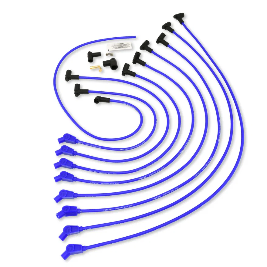 Taylor Cable 79632, 409 Spiro-Pro race fit blue