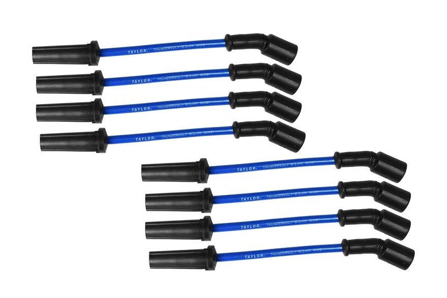 Taylor Cable 84644, Thundervolt 8.2 custom 8 cyl blue