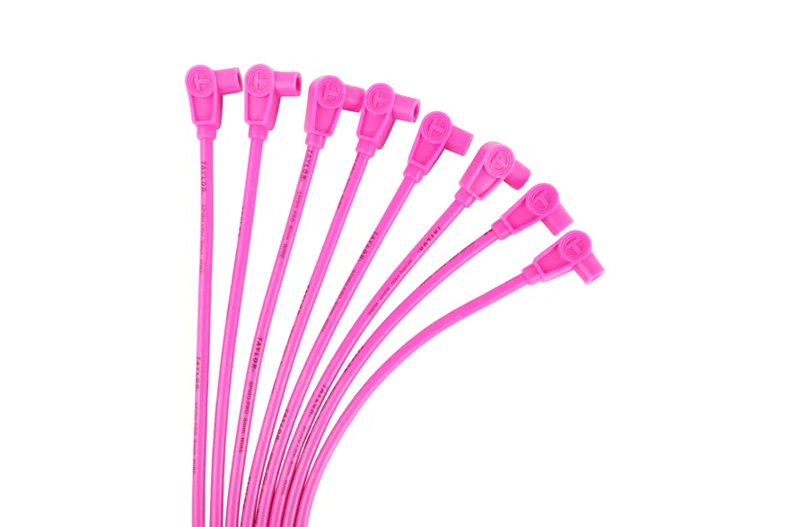 Taylor Cable 78751, 8mm Spiro-Pro univ 8 cyl 90 Pink