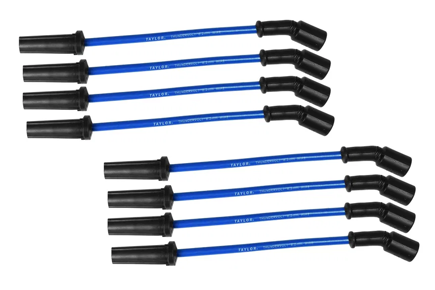 Taylor Cable 82605, Thundervolt 8.2 custom 8 cyl blue