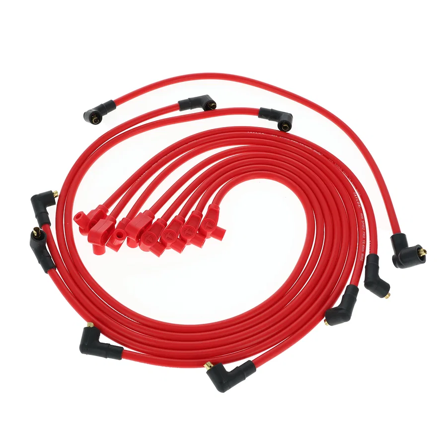 Taylor Cable 79201, 409 Spiro-Pro race fit red