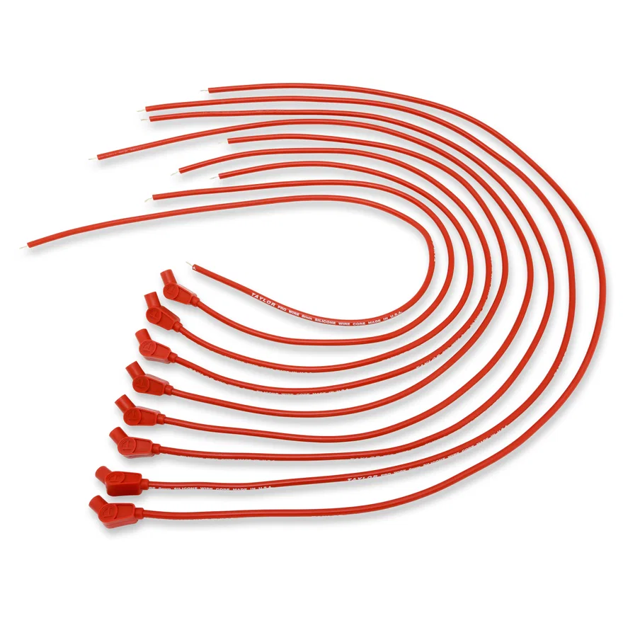 Taylor Cable 70252, Pro TCW univ 8 cyl 135 red