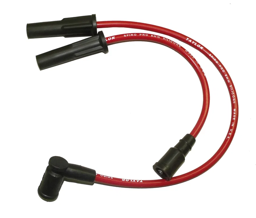 Taylor Cable 10263, 8mm Spiro Pro red Motorcycle for Victory