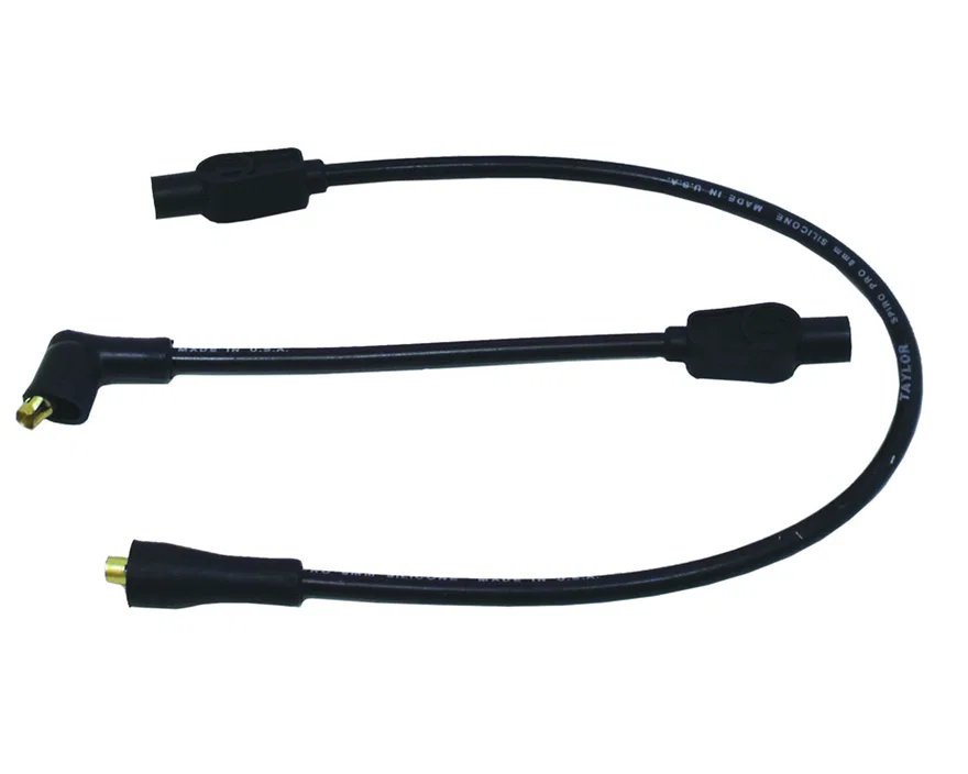 Taylor Cable 10032, 8mm Spiro-Pro black 21.5/9in custom Motorcycle 180 for Harley-Davidson