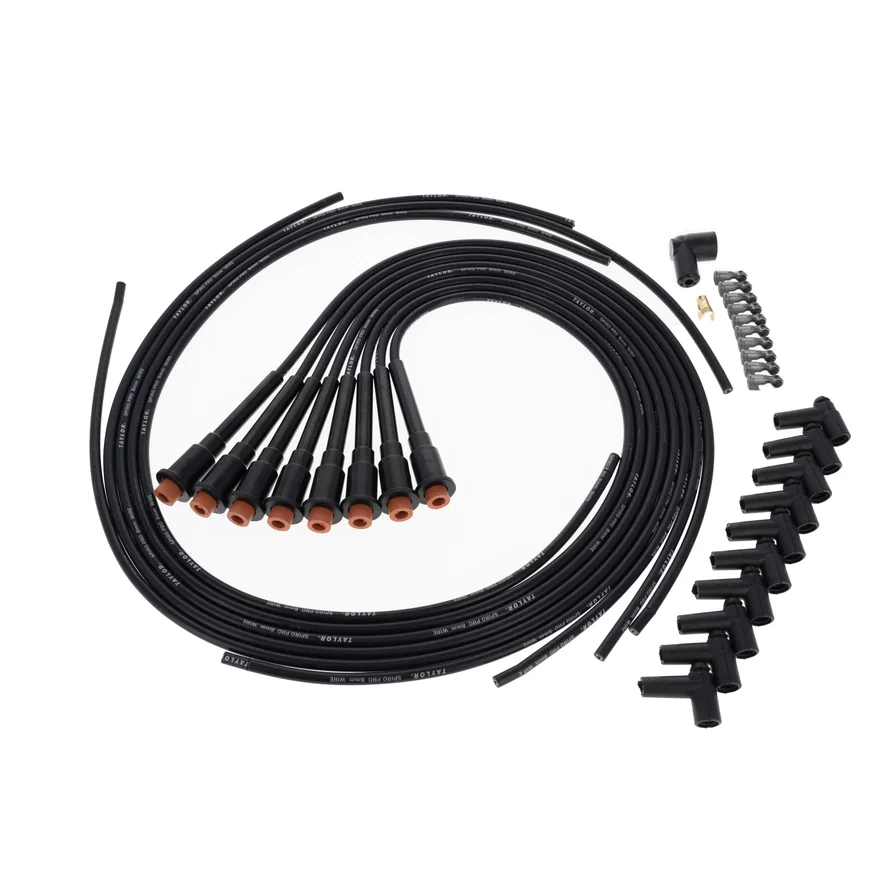 Taylor Cable 75089, 8mm Spiro-Pro 8 cyl univ Hemi black