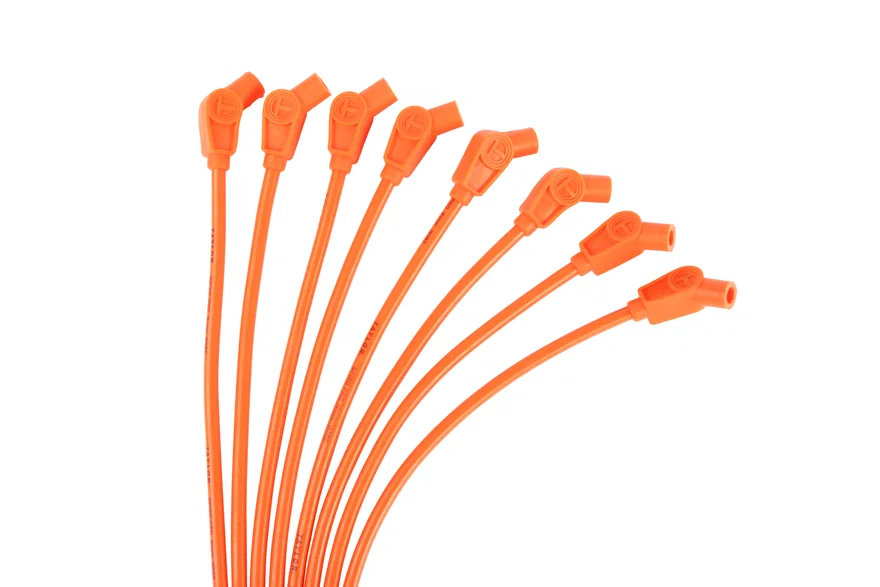 Taylor Cable 78353, 8mm Spiro-Pro univ 8 cyl 135 Orange