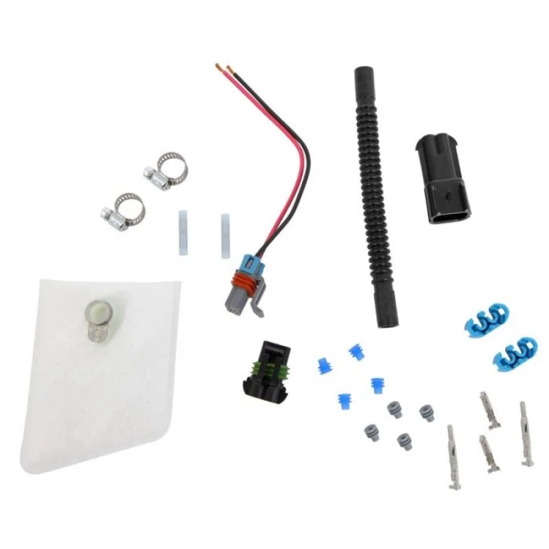 Walbro 400-1168, Universal Installation Kit: Fuel Filter/Wiring Harness/Fuel Line for F90000267 E85 Pump