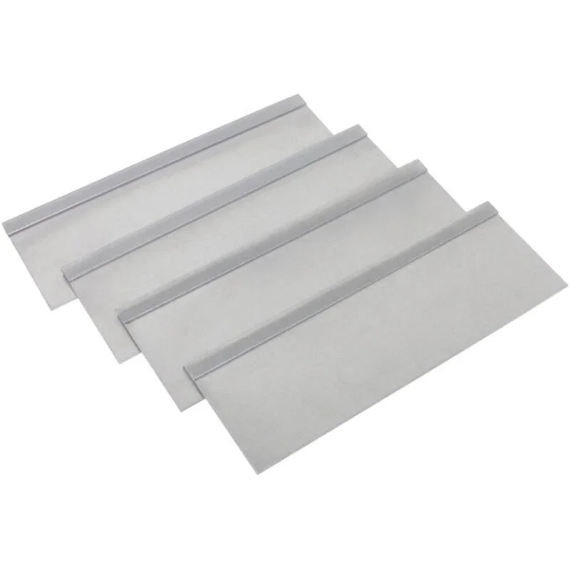 Westin 80-TR11, Brute 9in x 15in tray w/ 4 Silver Aluminum Dividers - Yellow