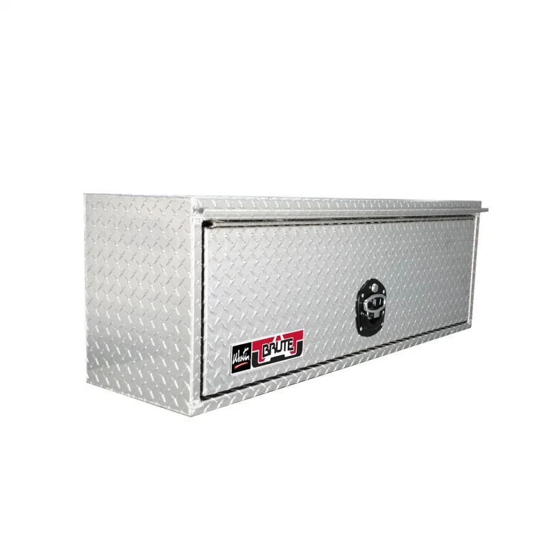 Westin 80-HTB48, Brute HD Top Sider 13in x 48in w/flip up Door - Aluminum