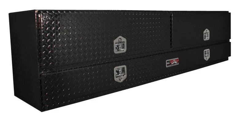 Westin 80-TB400-96D-BD-BT, Brute High Cap 96in Stake Bed Contractor TopSider w/ Base Drawers 96 x 20 x 24 - Tex. Blk