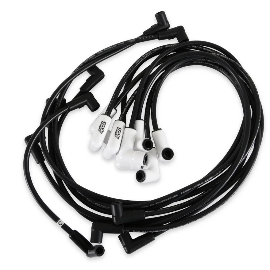 Spark Plug Wire Set Extreme 9000 Ceramic Boot 5.0/5.7L TBI for Chevrolet and GMC