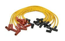 Spark Plug Wire Set- 8mm-Custom with Graphite Core-HEI Stock Style Boots- Yellow for 29 vehicles image 2
