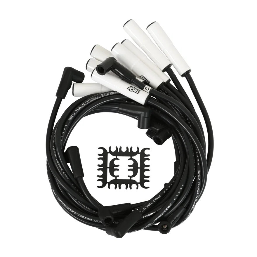 Spark Plug Wire Set Extreme 9000 Ceramic- /GM Big Block 90-95 (Except SS) for Chevrolet and GMC
