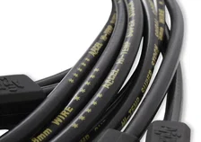 Spark Plug Wire Set- 8mm - Super Stock -  Custom - Black Wire for Chevrolet and GMC image 5