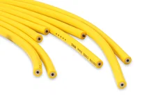 Spark Plug Wire Set - 8mm - Yellow with Orange Straight Boots for 331 vehicles image 5