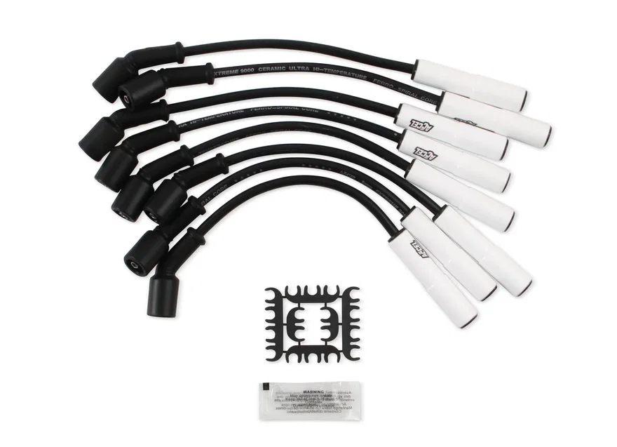 Spark Plug Wire Set - Extreme 9000 Ceramic Boot - GM 4.8/5.3/6.0/6.2L for 46 vehicles