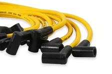 Spark Plug Wire Set- 8mm-Custom with Graphite Core-HEI Stock Style Boots- Yellow for 29 vehicles image 4