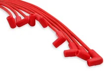 Spark Plug Wire Set - 8mm - Universal - Red Wire with Red 90 Deg Boots for 130 vehicles image 5