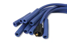 Spark Plug Wire Set- 8mm - Blue Wire with Blue Straight Boots for 331 vehicles image 9