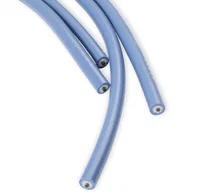 Spark Plug Wire Set- 8mm - Blue Wire with Blue 90 Deg Boots for 130 vehicles image 4