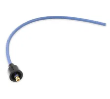 Spark Plug Wire Set- 8mm - Blue Wire with Blue 90 Deg Boots for 130 vehicles image 5