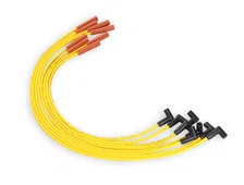 Spark Plug Wire Set Super Stock 8mm 454 with HEI Yellow for Chevrolet, Ford and GMC image 3