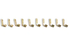 Spark Plug Wire Set- 8mm - Blue Wire with Blue Straight Boots for 331 vehicles image 4