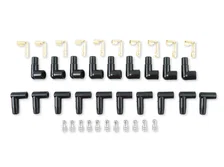 SuperStock 4000 Series V8 Wires, Copper Core, 8mm Yellow w/Orange Straight Boots for Chevrolet and American Motors image 7