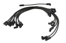 Spark Plug Wire Set- 8mm - Super Stock -  Custom - Black Wire for Chevrolet and GMC image 2