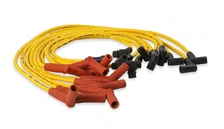 Spark Plug Wire Set- 8mm-Custom with Graphite Core-HEI Stock Style Boots- Yellow for 29 vehicles image 5