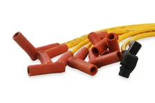 Spark Plug Wire Set- 8mm-Custom with Graphite Core-HEI Stock Style Boots- Yellow for 29 vehicles image 3