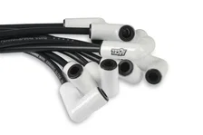 Spark Plug Wire Set Small Block with HEI 75-86 Wires Under Manifold for GMC and Chevrolet image 4