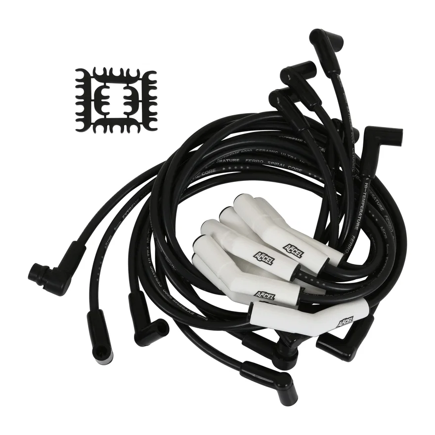Spark Plug Wire Set Extreme 9000 Ceramic /Truck 88-98 7.5L for 1986-1993 Ford Mustang and Mercury Capri