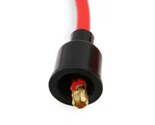 Spark Plug Wire Set - 8mm - Universal - Red Wire with Red 90 Deg Boots for 130 vehicles image 6
