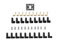 Spark Plug Wire Set - Universal - 90 Deg White Ceramic Boots for Mercedes-Benz and Chrysler image 2