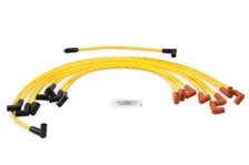 Spark Plug Wire Set - 8mm - Yellow with HEI Stock Style Boots for 78 vehicles image 2
