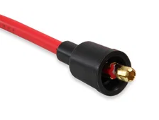 Spark Plug Wire Set- 8mm- Super Stock Universal-Graphite Core- 90 Deg Boots- Red for 130 vehicles image 5