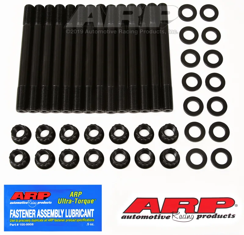 ARP 247-5402, 89-6/97 Dodge Cummins 5.9L Diesel 12V 2 Bolt Main Stud Kit for Volvo