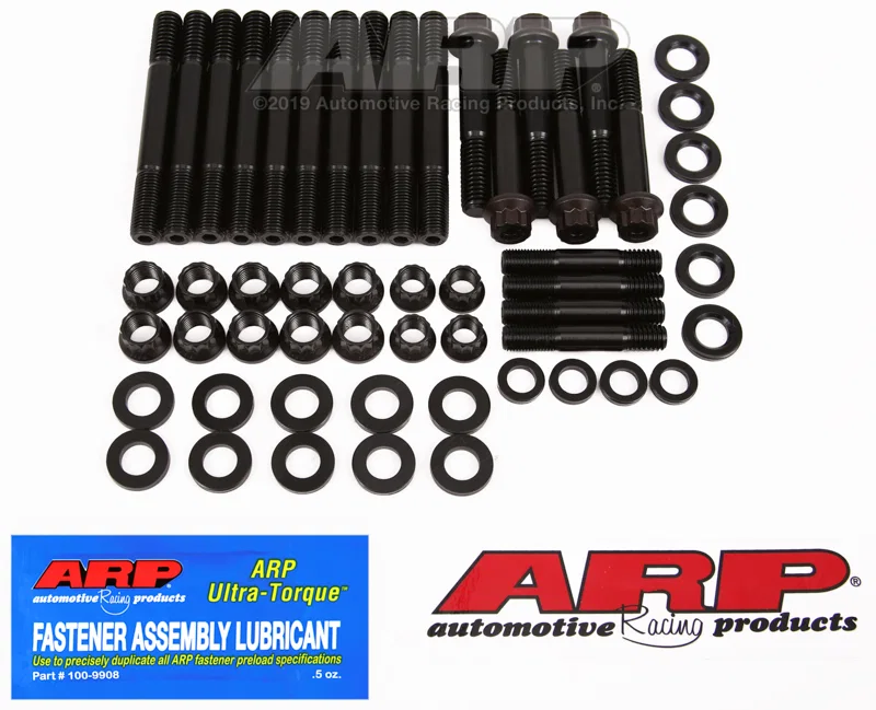 ARP 234-5801, Chevy Dart Little inMin steel main caps w/outer bolts main stud kit