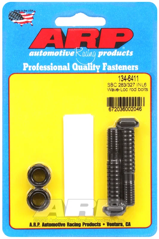 ARP 134-6411, SB Chevy 283-327 Inline 6 wave-loc rod bolts