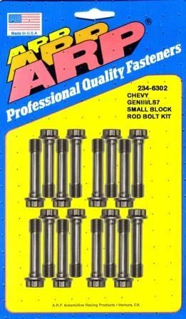 ARP 234-6302, Chevy Small Block GEN III/LS7 Rod Bolt Kit